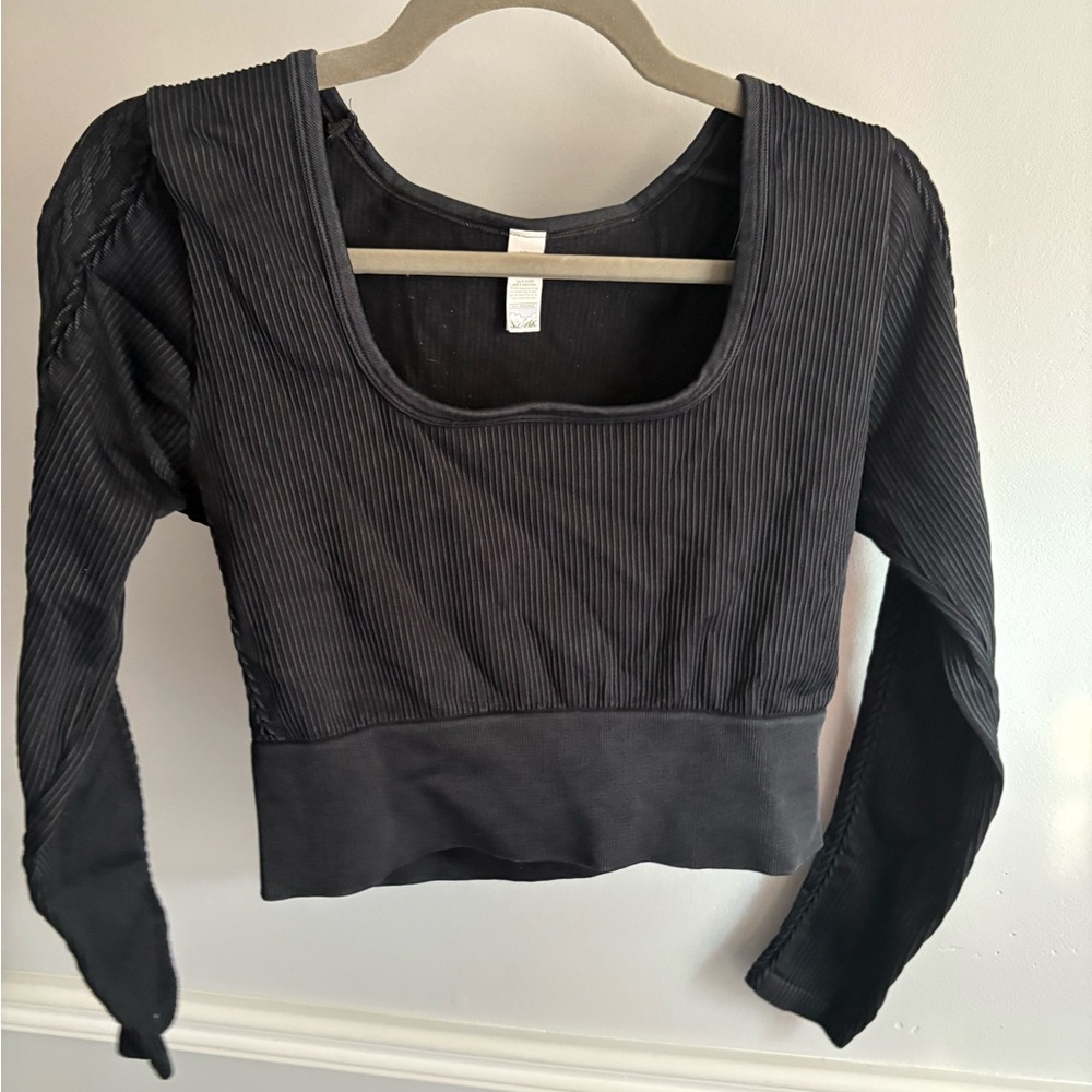 Aerie black Ribbed Women's Top